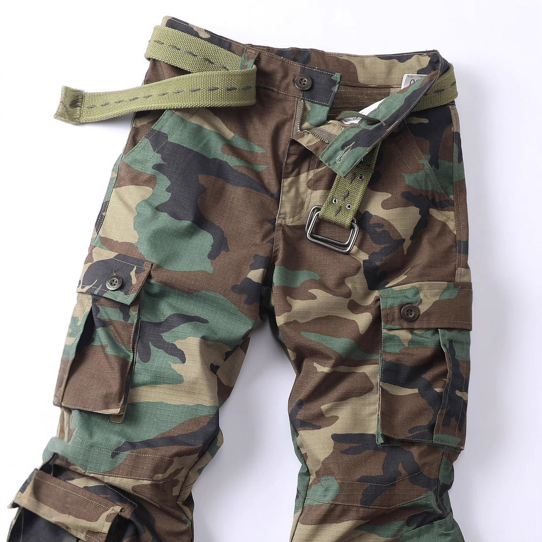 Camouflaged Male Trousers