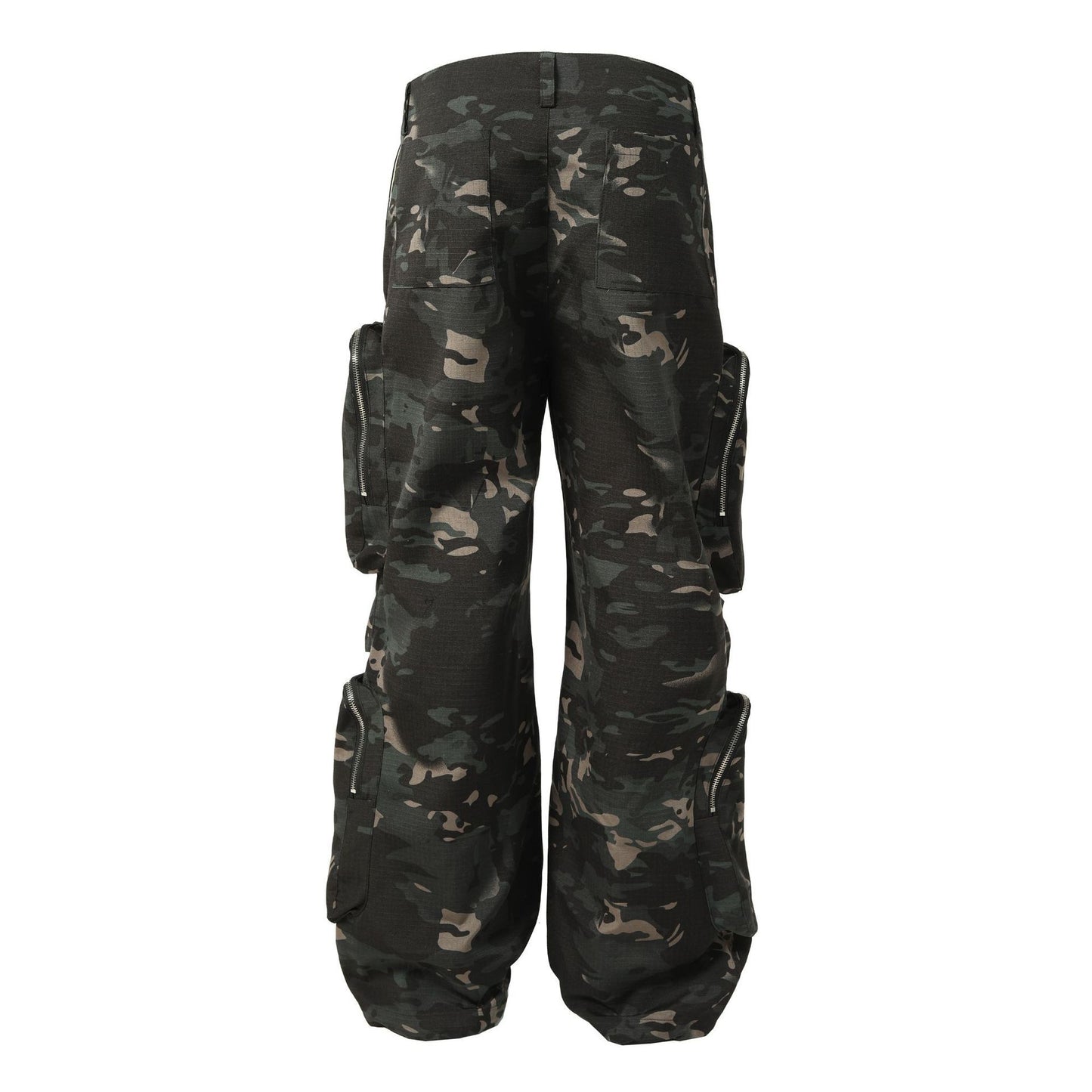 Camouflage workwear trousers