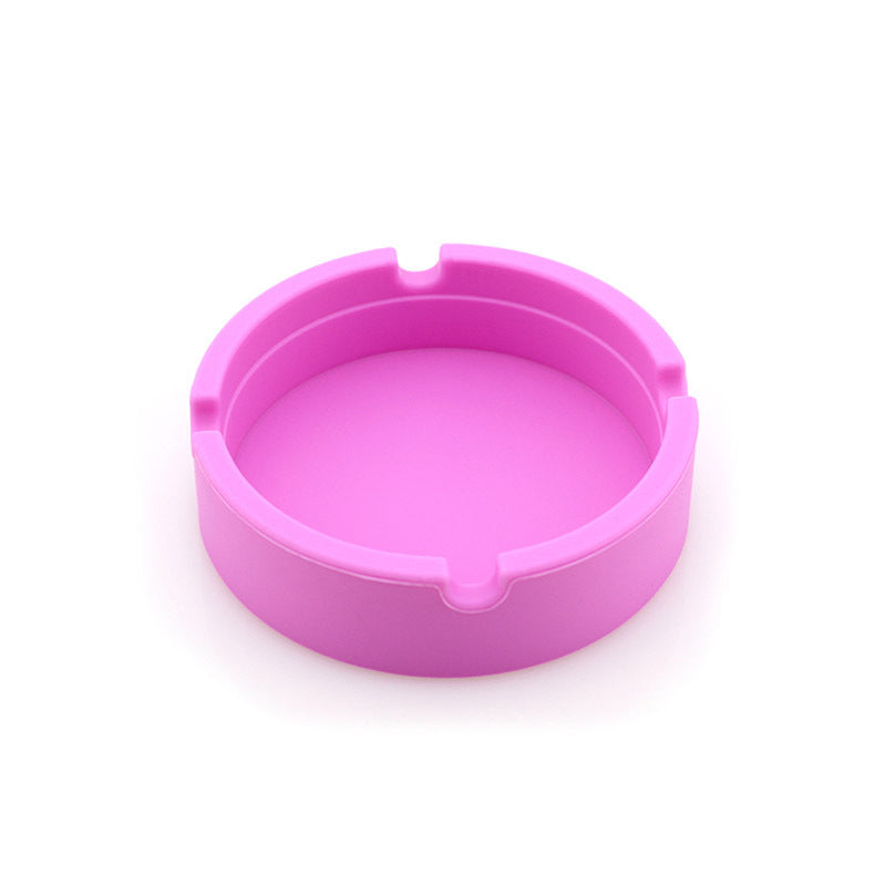 Silicone ashtray