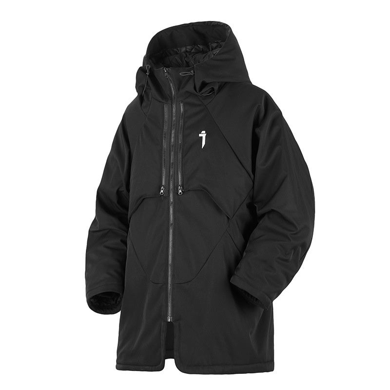 Cotton-Padded Winter Jacket for Men