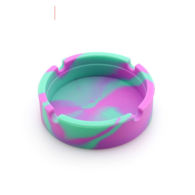 Silicone ashtray