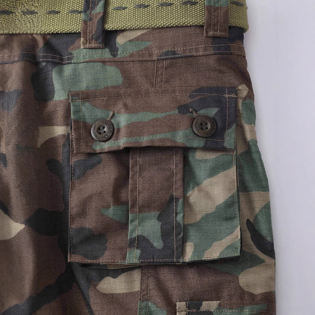 Camouflaged Male Trousers