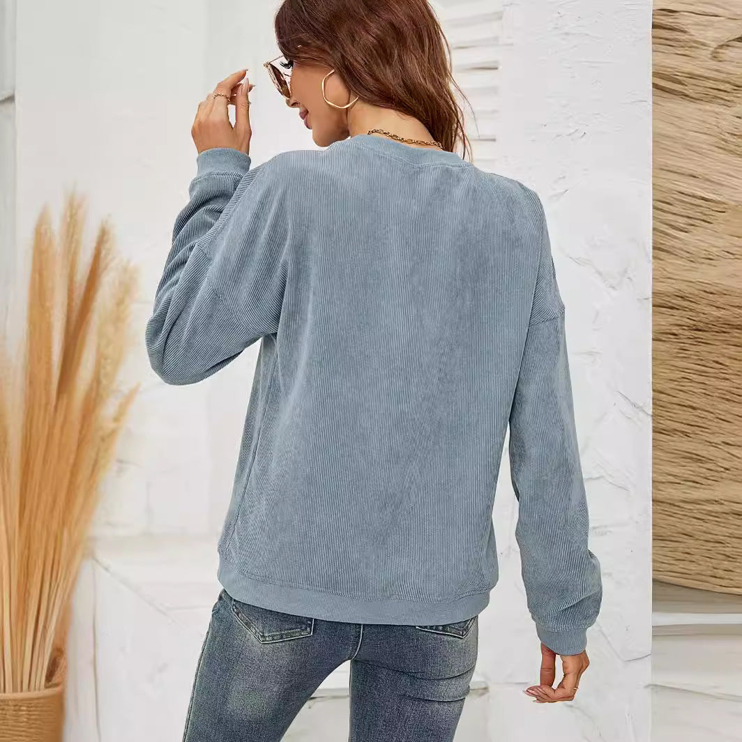 Pullover Sweatshirt For Women